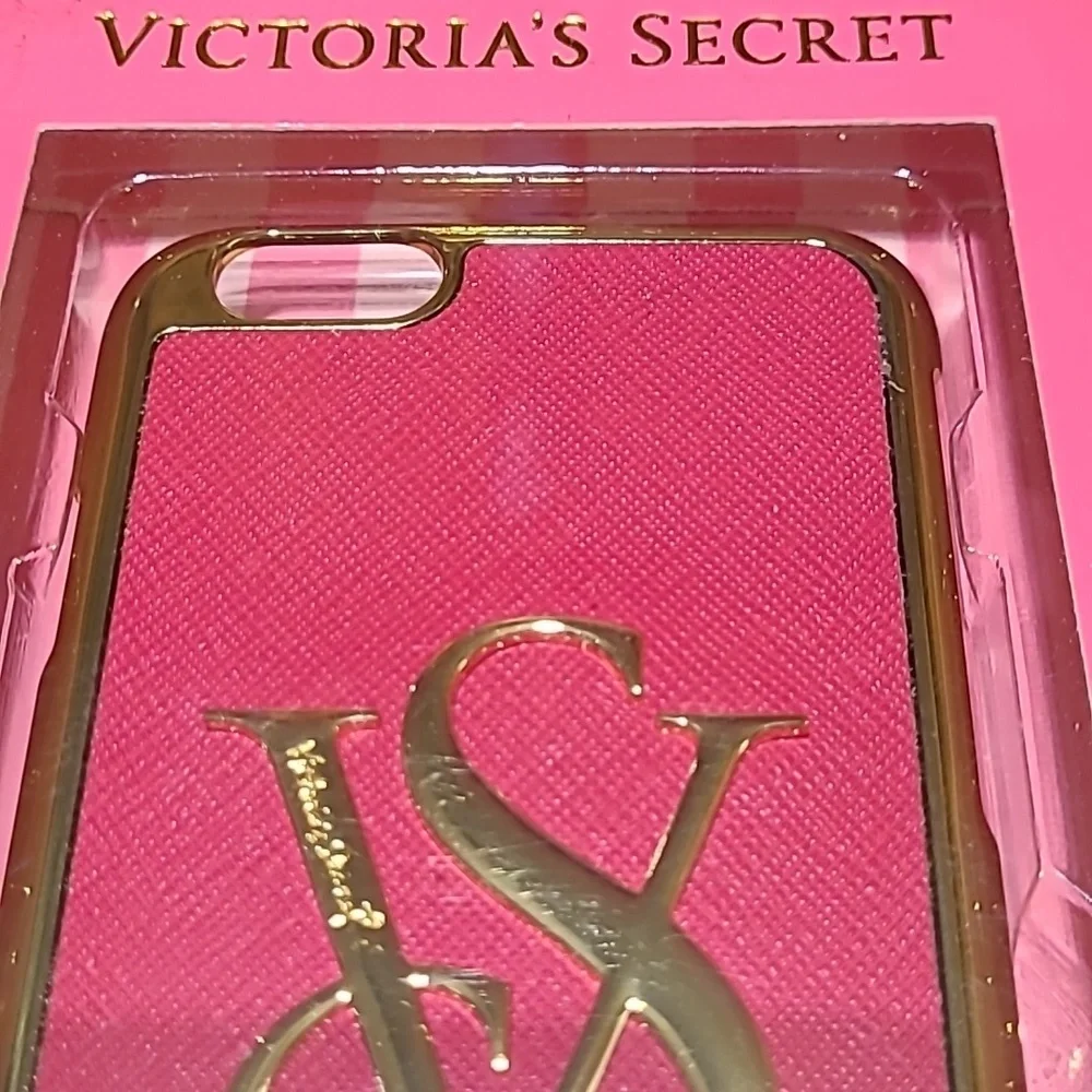 VICTORIA SECRET GOLD LOGO IPHONE 6 CASE - Picture 3 of 8